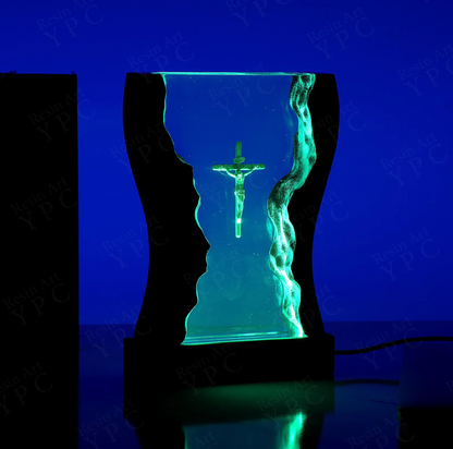 By The Sea Resin Lamp